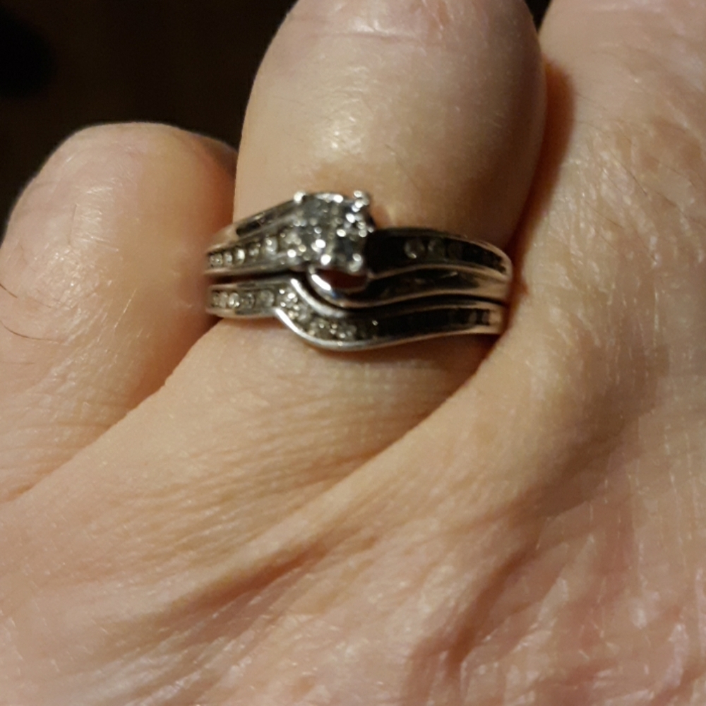 Diamond Wedding Set